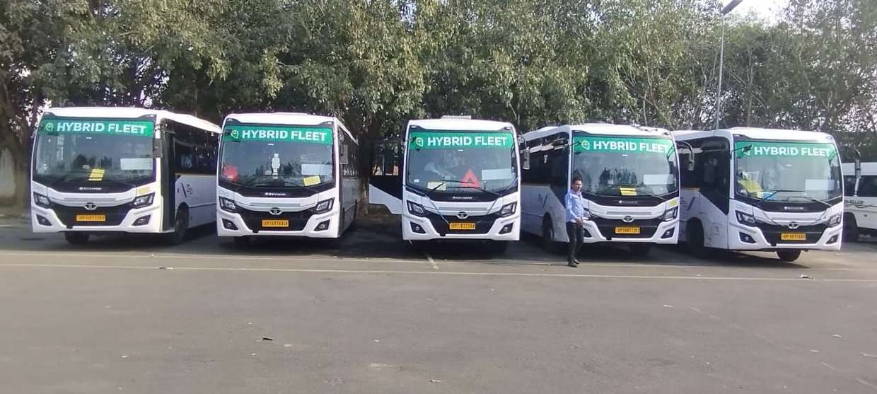 Luxury AC coach fleet